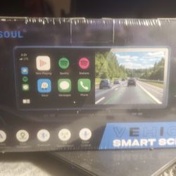 Vehicle SMART SCREEN w/front and rear Cameras
