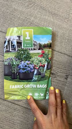 Fabric growing bags
