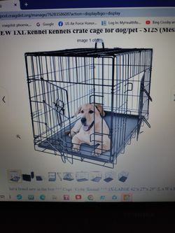 New 1XL Kennel, Crate, Cage For Dog / Pet
