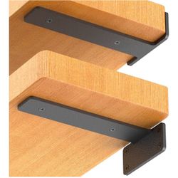 Heavy Duty 10” Invisible Shelf Brackets (6 Pack)