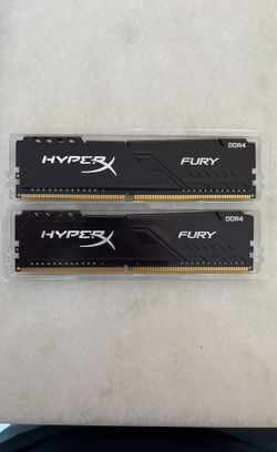 hyperX fury RAM 3200 mhz 16 Gigabytes ddr4