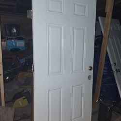 Exterior Front Doors Metal Outer Layer