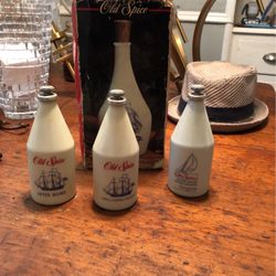 Vintage old spice aftershave and cologne