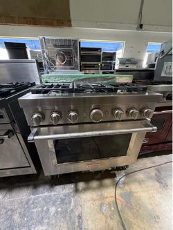 36” KITCHENAID GAS RANGE STAINLESS STEEL