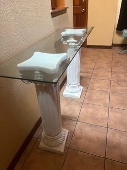 Glass table