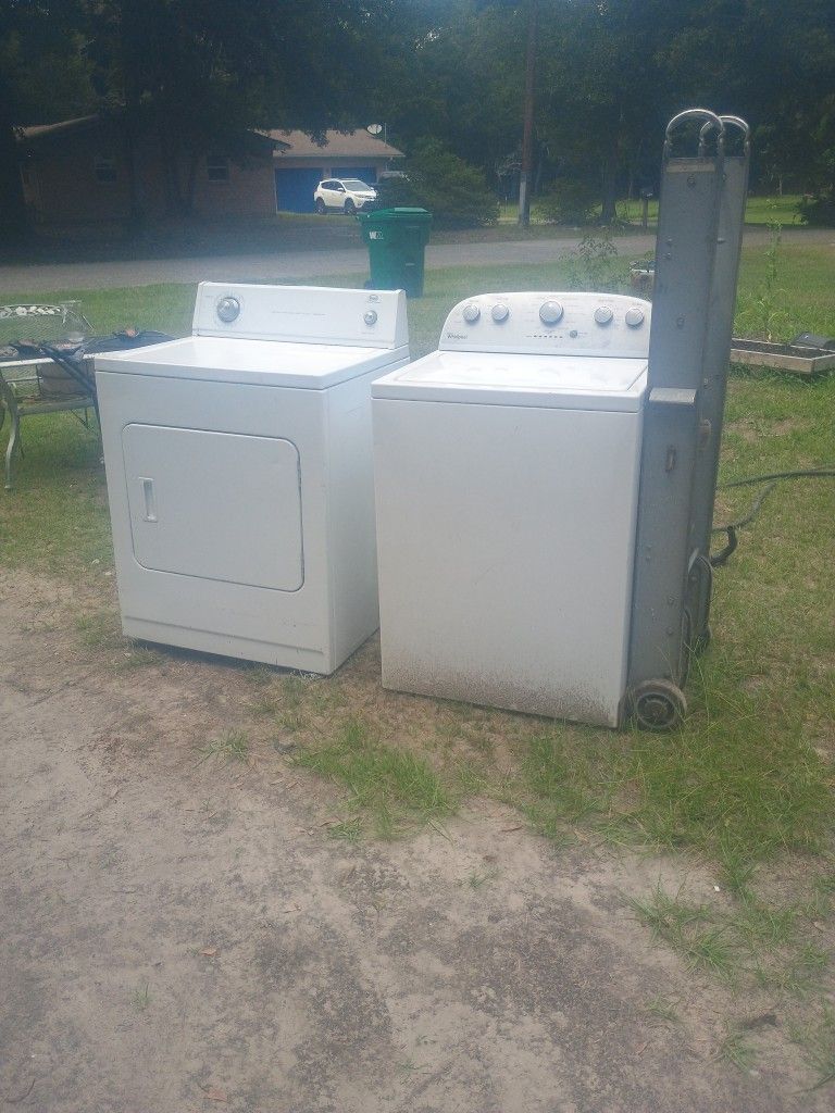 Big Tub Whirlpool Water Working Roper Dryer working