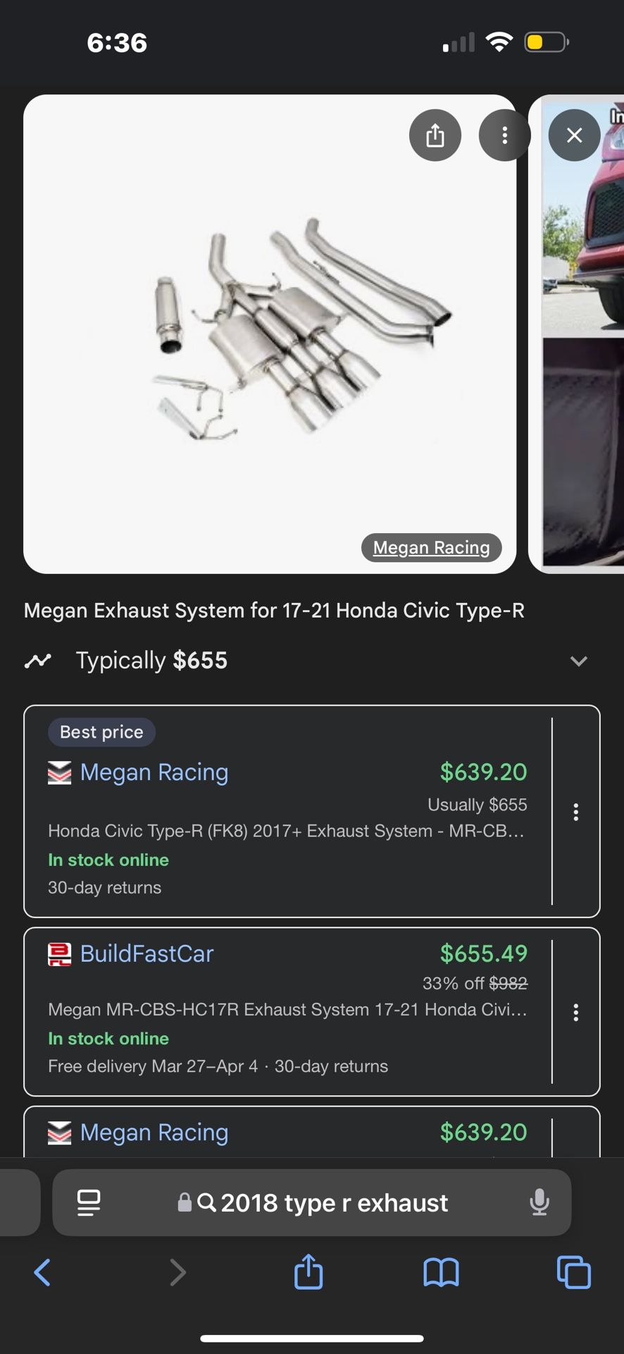 Oem Type R Exhaust