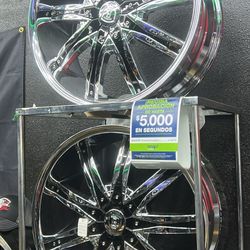 Chrome Wheels 20”inch 6x139.7 $$1000