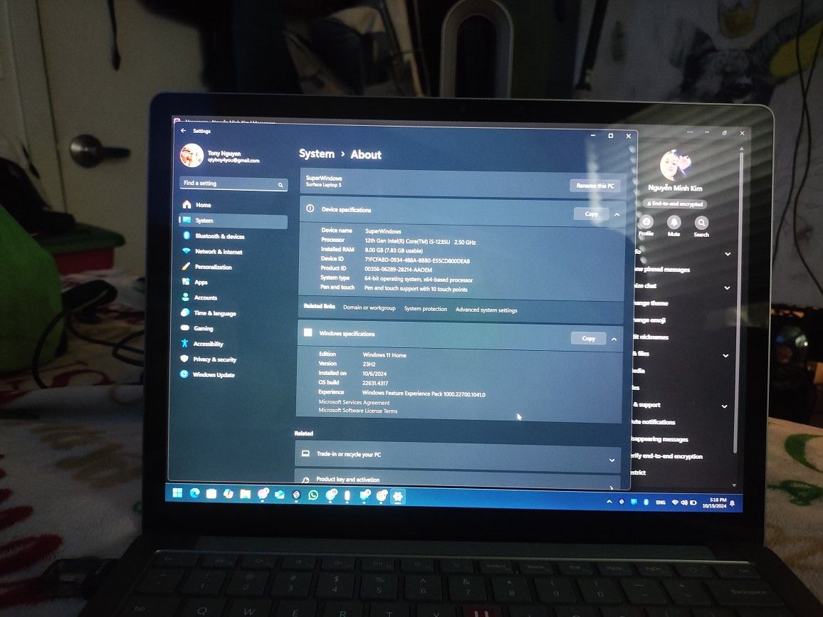 Microsoft Surface Laptop 5