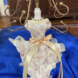 Victorian dressform Jewelry Hanger