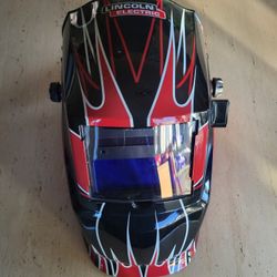 Lincoln Electric Red Fierce K3063-1 Welding Helmet