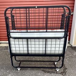 Foldable Rollaway Bed With Mattress