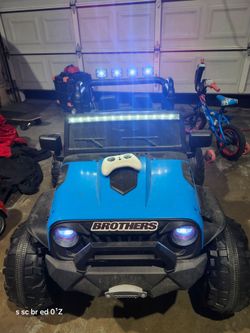 Toddler Jeep ( 2 seat)