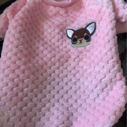 New Pink dog Sweater Small Dog Size Medium
