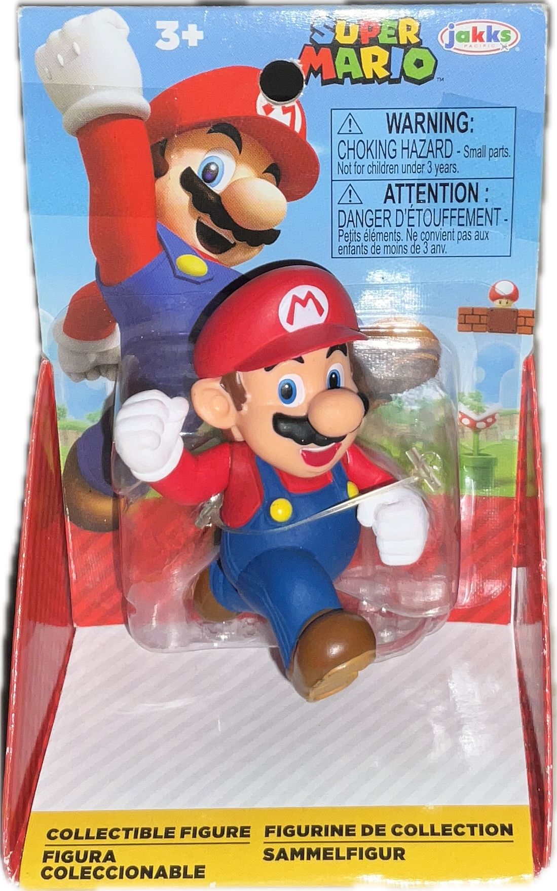 Jakks Pacific World of Nintendo Super Mario Running 2.5" Figure 2019 New