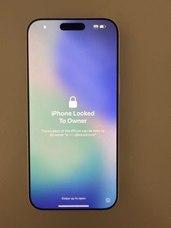 iCloud Locked iPhone 17 Pro Max  Silver