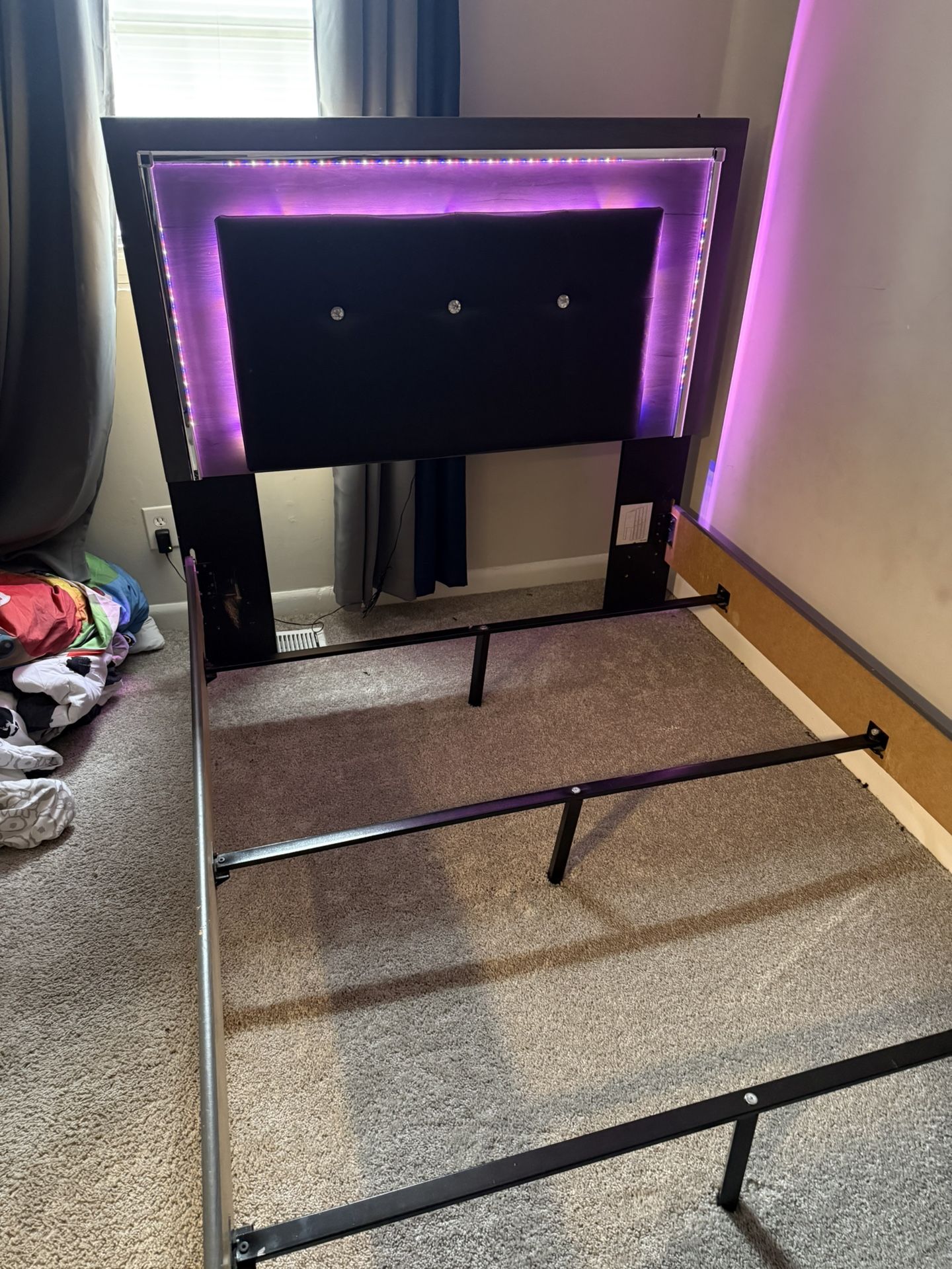Full Size LED bed Frame