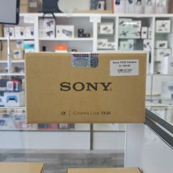 Sony FX30 Cinema Line