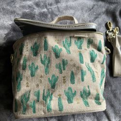 Insulated Cactus Lunch Bag