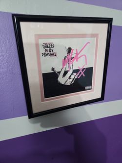 Signed Machine Gun Kelly Framed