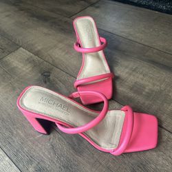 💕Hot Pink Size 7 Michael Shannon Heels