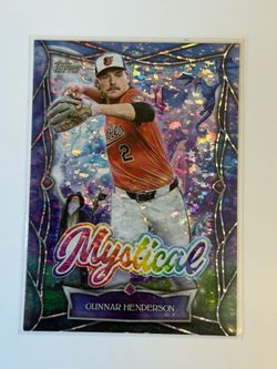 2025 Topps Update Gunnar Henderson Mystical Insert #MYS-2 Baltimore Orioles