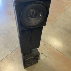 F-150 Sub Box With Subs 