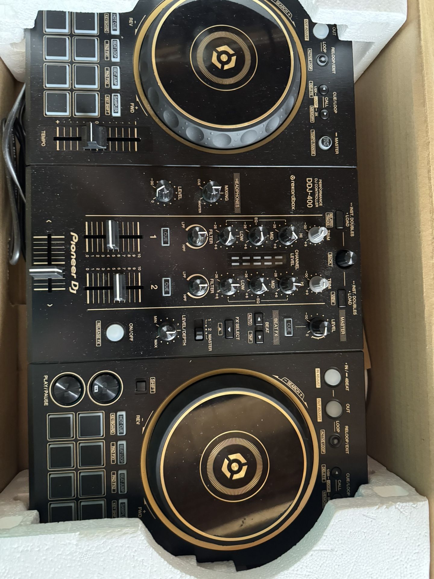 Pioneer DDJ 400 Limited Gold
