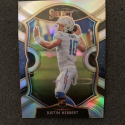Justin Herbert Rookie Card