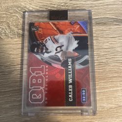 32/50 Rookie Color Match Caleb Williams