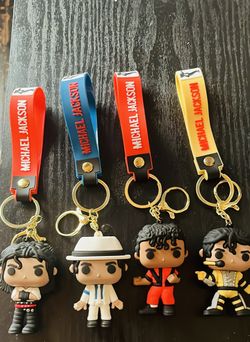 Micheal jackson Keychains