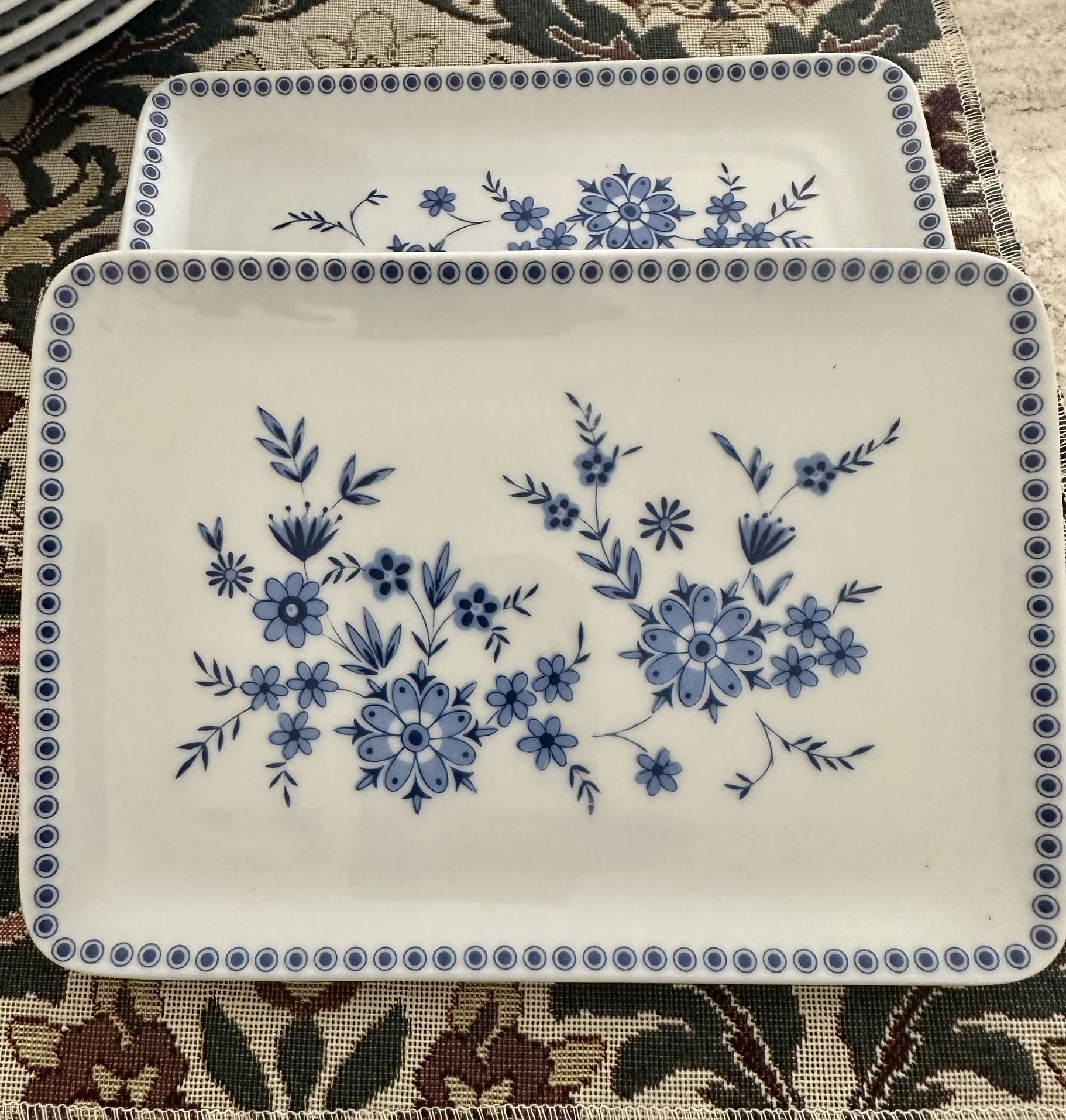 Vintage Bavarian serving trays