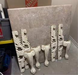 Marble table