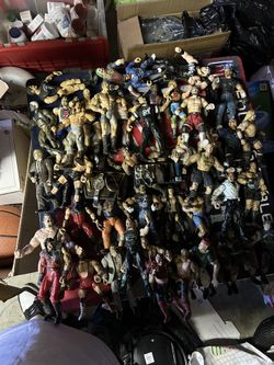 Vintage Wwf Or Wwe Wrestling Figures