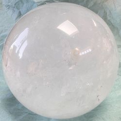 CRYSTAL QUARTZ SPHERE BALL 13”