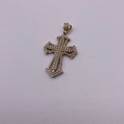 10K Cross Pendant