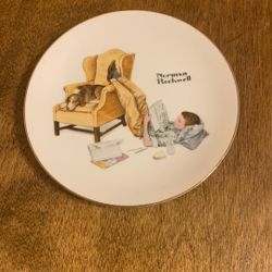 Norman Rockwell Collector Plate “THE STUDENT”.          Mint