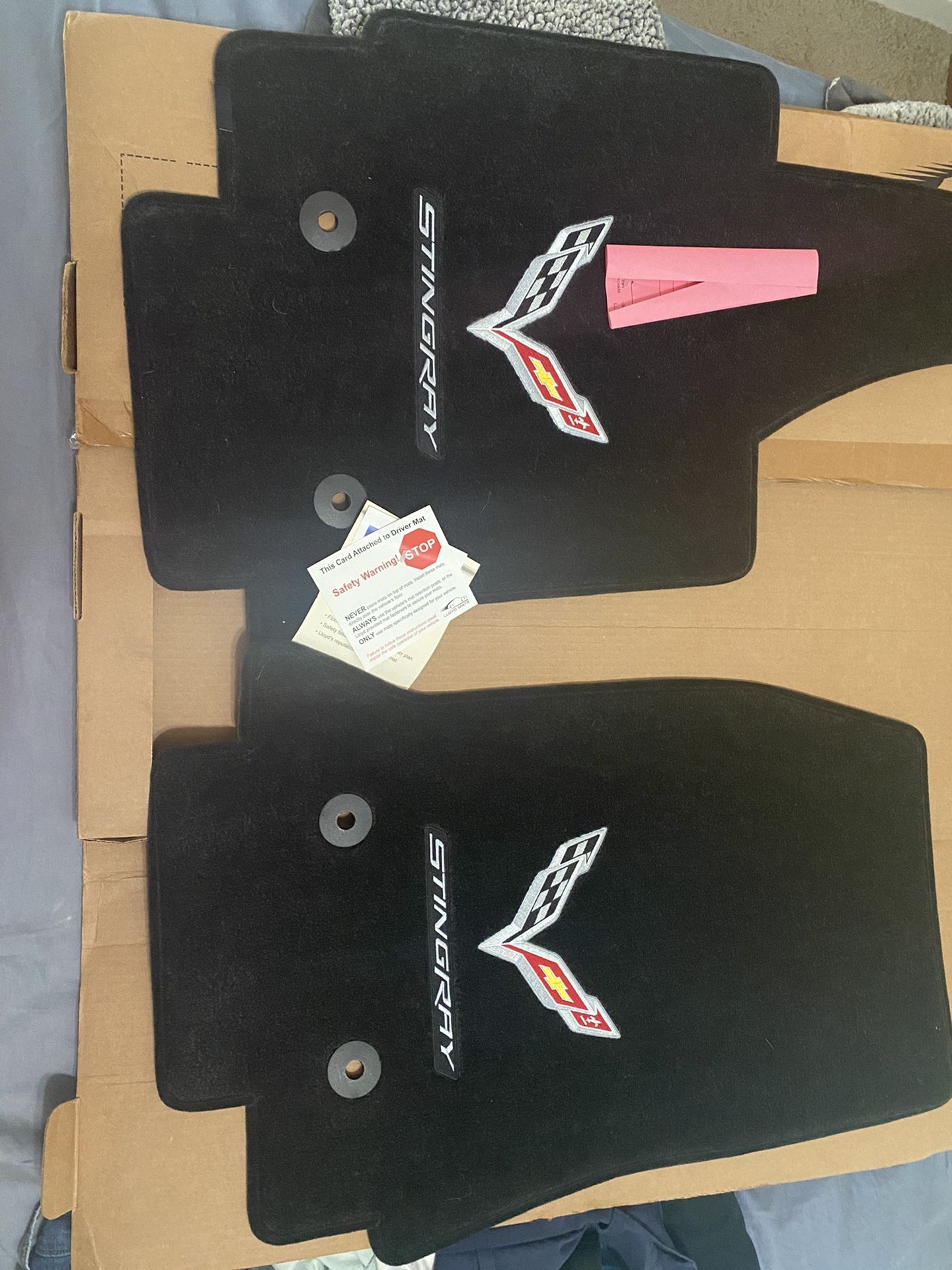 Corvette Sting Ray Floor Mats 