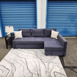 Pullout Sleeper Sofa + Chaise + Storage FREE DELIVERY