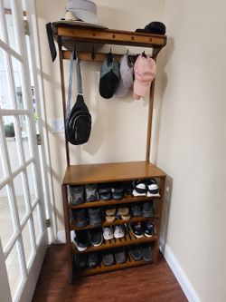 5-Tier Shoe Rack (4 tier for shoes)