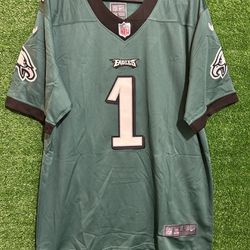 JALEN HURTS PHILADELPHIA EAGLES NIKE JERSEY BRAND NEW WITH TAGS SIZE LARGE