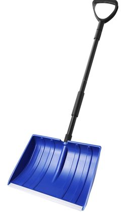 ORANGE Snow Shovel