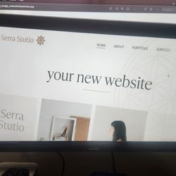 Custom Website. 