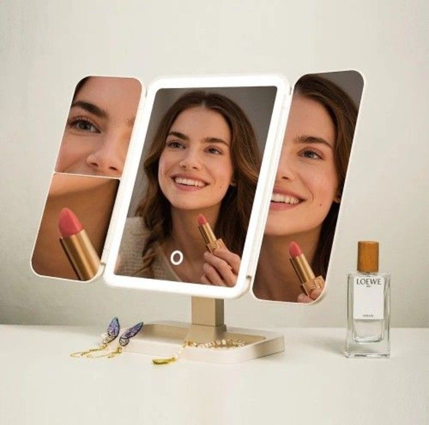 Makeup Vanity with Mirror and Lights - LED Makeup Mirror