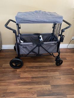 JEEP WRANGLER STROLLER AND WAGON BRAND NEW WITH CAR SEAT ADAPTER 🔥🔥