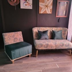 Love Seat With Chair