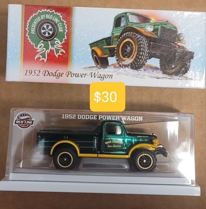 HotWheels Redline- 1952 Dodge Power-Wagon