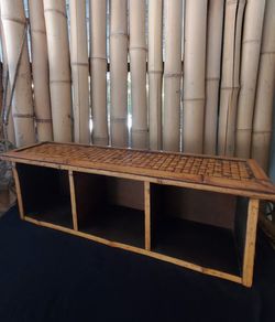 Bamboo Wall Shelf 20"