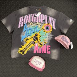 Rough Play T Shirt Gifted Hat 