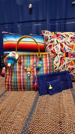 Mercadito style Mexican handbags…